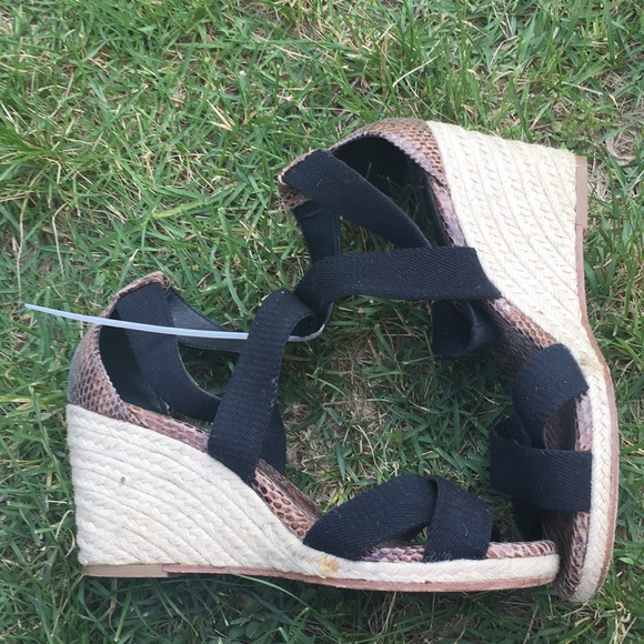 BCBGmaxazria Barcelona Black Espadrilles - Picture 6 of 7